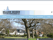 Tablet Screenshot of mulderbeheer.nl